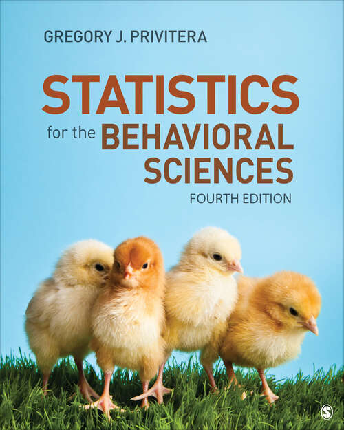 Book cover of Statistics for the Behavioral Sciences (Fourth Edition)