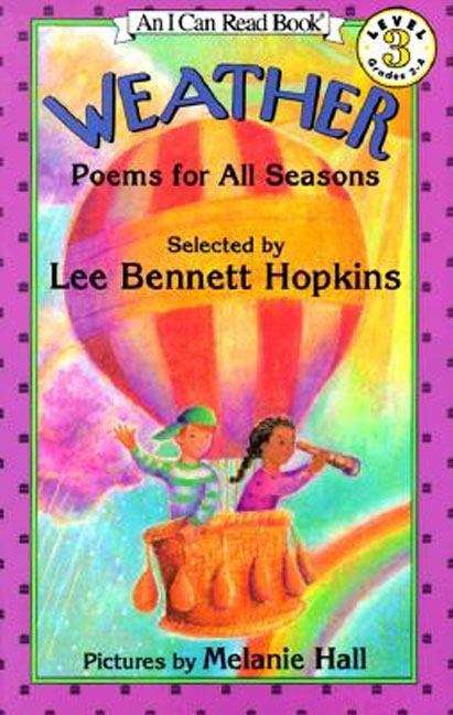 Book cover of Weather: Poems for All Seasons (I Can Read!: Level 3)