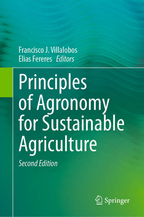 Book cover of Principles of Agronomy for Sustainable Agriculture (Second Edition 2024)