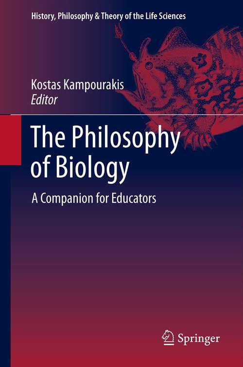 Book cover of The Philosophy of Biology