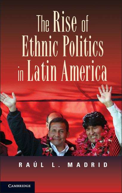 Book cover of The Rise of Ethnic Politics in Latin America