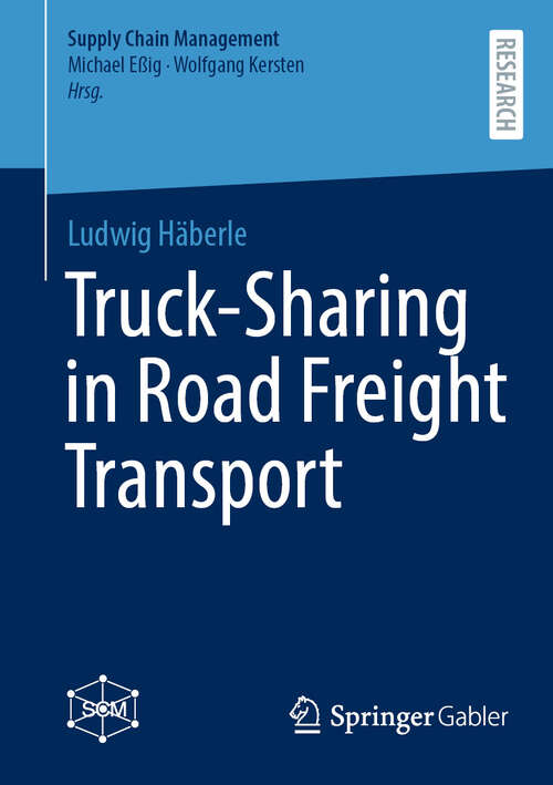 Book cover of Truck-Sharing in Road Freight Transport (Supply Chain Management)