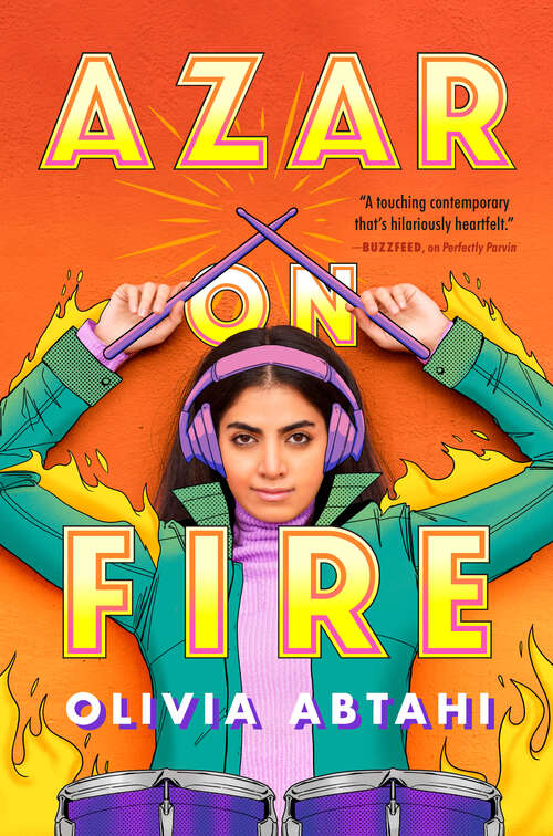 Book cover of Azar on Fire