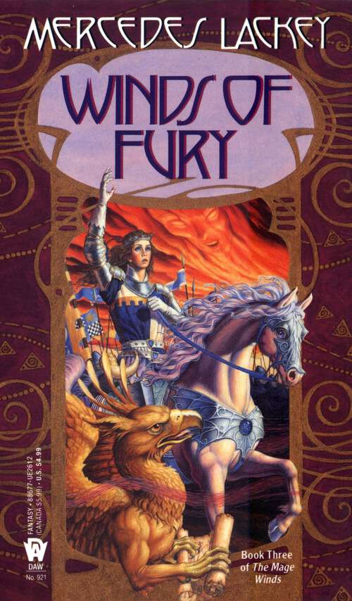 Book cover of Winds of Fury (Mage Winds #3)