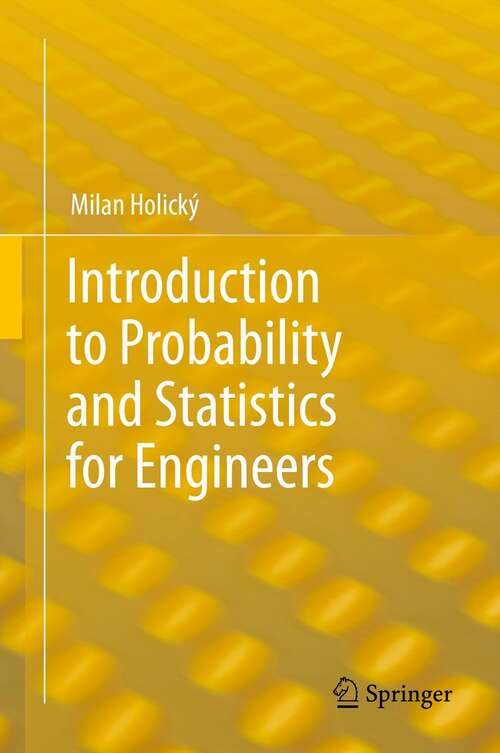 Book cover of Introduction to Probability and Statistics for Engineers