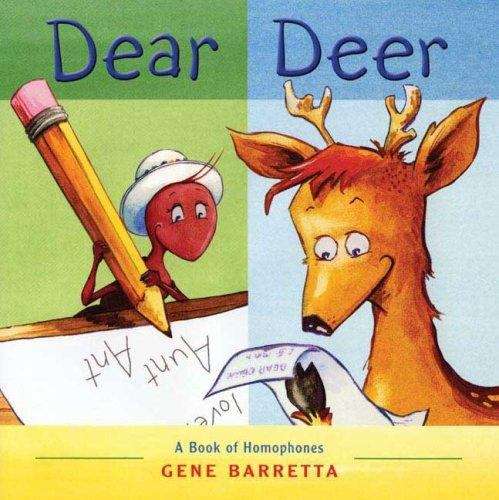 Book cover of Dear Deer: A Book of Homophones