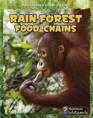 Book cover of Rain Forest Food Chains (Protecting Food Chains)