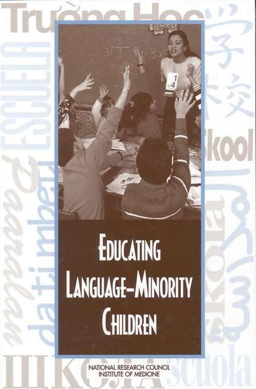 Book cover of Educating Language-Minority Children