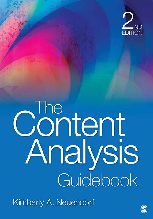 Book cover of The Content Analysis Guidebook (Second Edition)