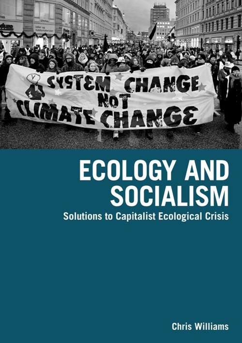Book cover of Ecology and Socialism