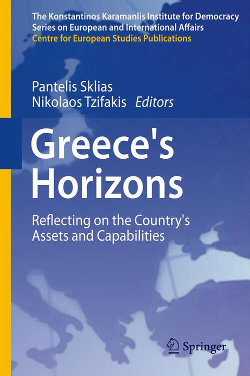 Book cover of Greece's Horizons