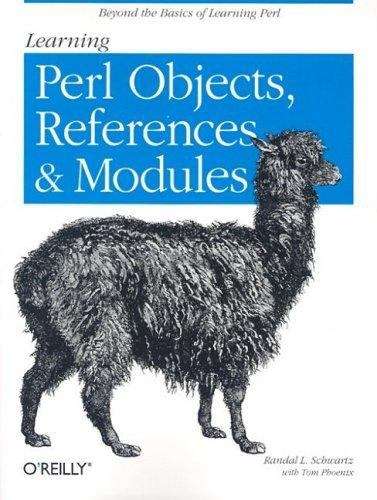 Book cover of Learning Perl Objects, References & Modules