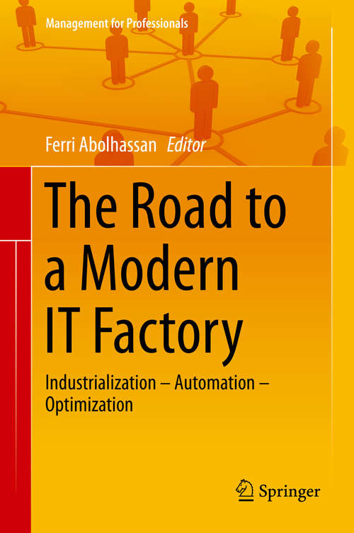Book cover of The Road to a Modern IT Factory