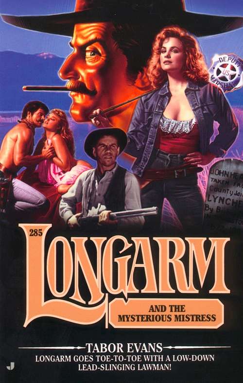 Book cover of Longarm and the Mysterious Mistress (Longarm #285)