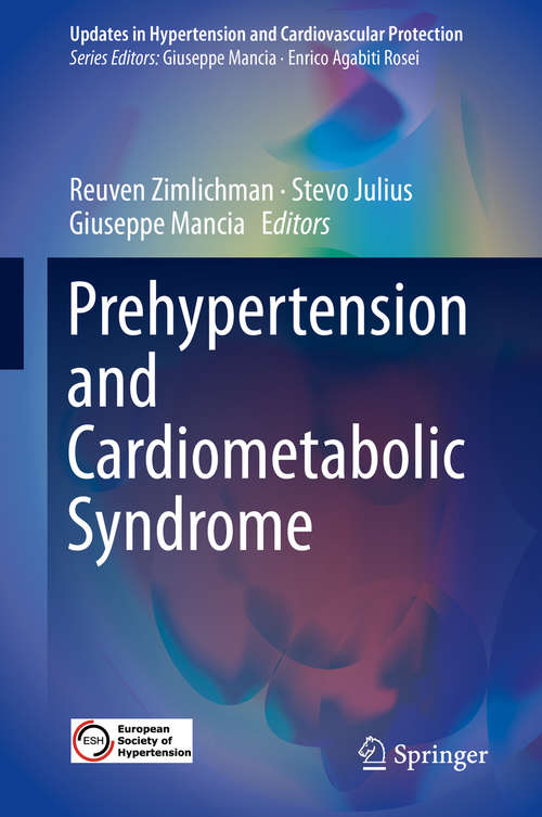Prehypertension and Cardiometabolic Syndrome (Updates in Hypertension and Cardiovascular Protection)