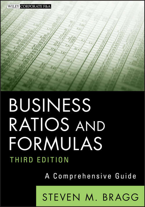 Book cover of Business Ratios and Formulas