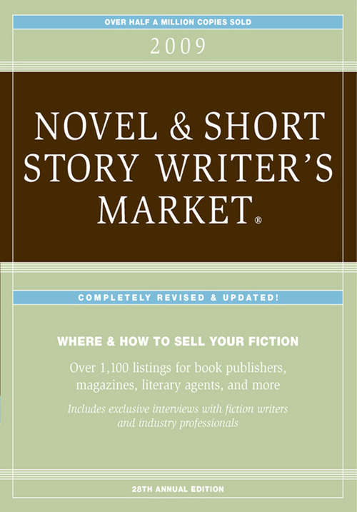 Book cover of 2009 Novel & Short Story Writer's Market®