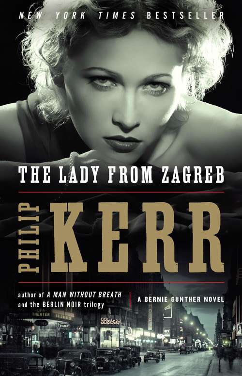 Book cover of The Lady from Zagreb