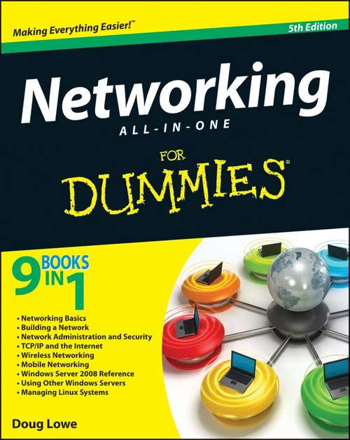 Book cover of Networking All-in-One For Dummies