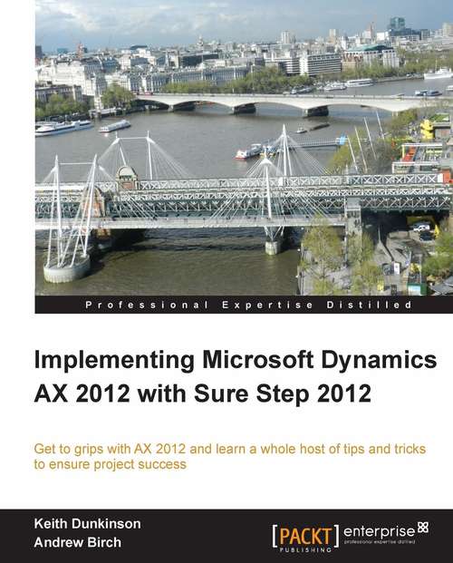 Book cover of Implementing Microsoft Dynamics AX 2012 with Sure Step 2012