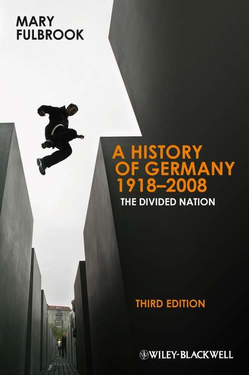 Book cover of A History of Germany 1918-2008
