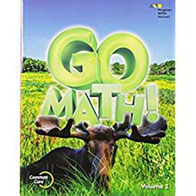 Book cover of Go Math! [Grade 3] Volume 2
