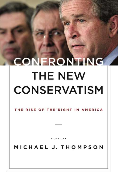 Book cover of Confronting the New Conservatism