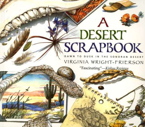 Book cover of A Desert Scrapbook: Dawn To Dusk In The Sonoran Desert
