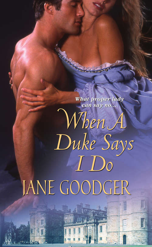 Book cover of When a Duke Says I Do