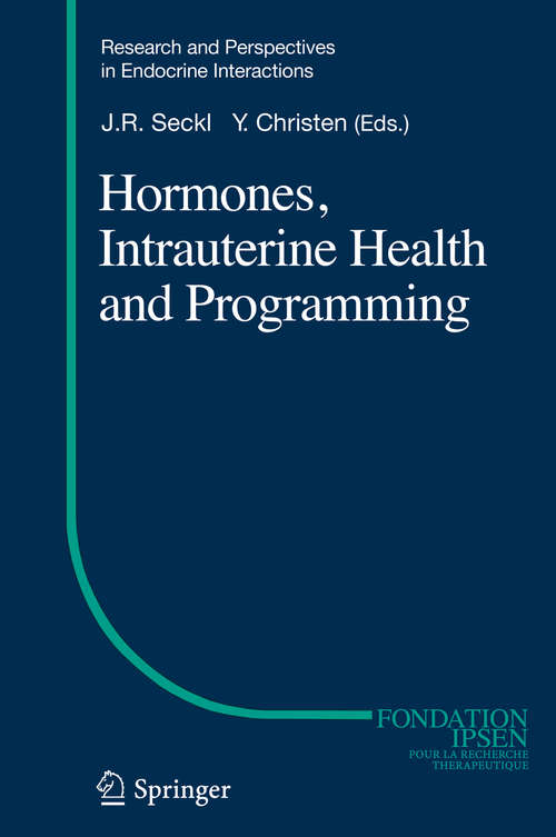 Book cover of Hormones, Intrauterine Health and Programming