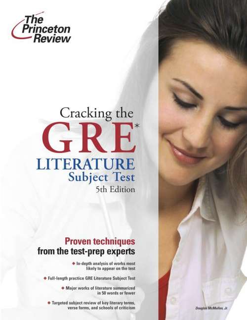 Book cover of Cracking the GRE Literature in English Subject Test, 2005 Edition