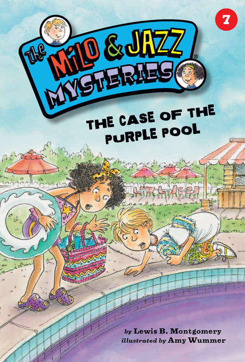 Book cover of The Case of the Purple Pool (The Milo & Jazz Mysteries ®)