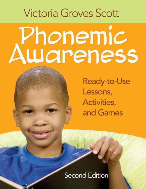 Book cover of Phonemic Awareness: Ready-to-Use Lessons, Activities, and Games