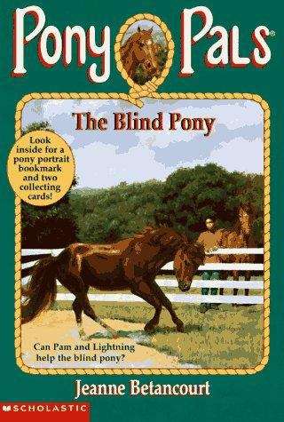 Book cover of The Blind Pony (Pony Pals #15)