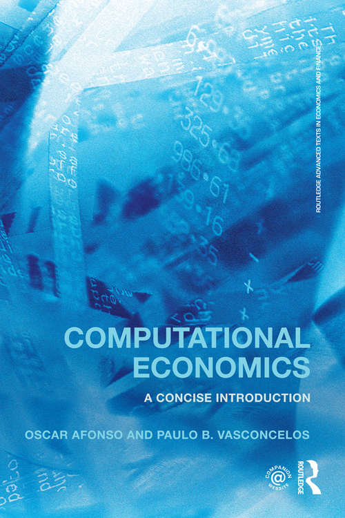 Book cover of Computational Economics: A concise introduction