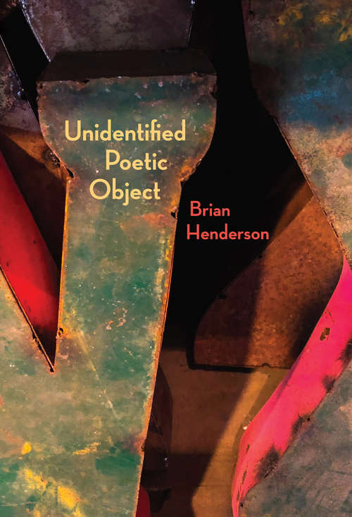 Book cover of Unidentified Poetic Object