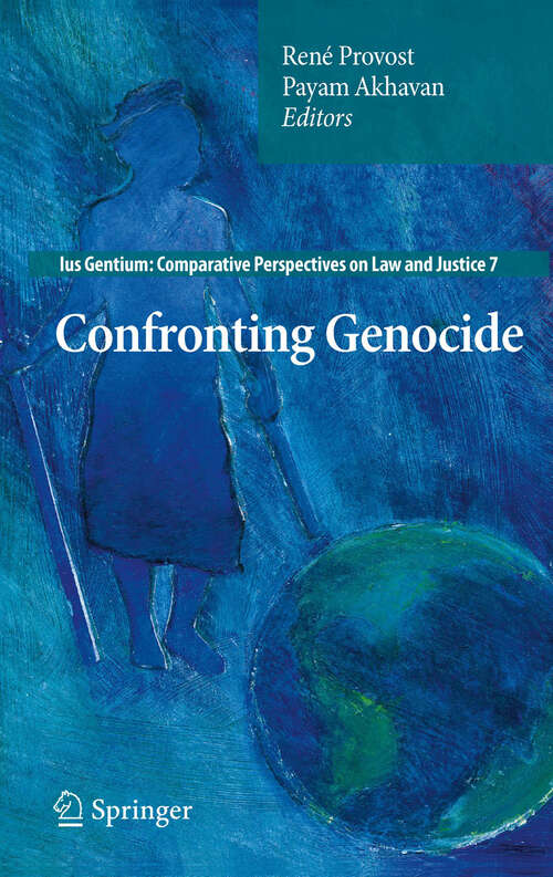 Book cover of Confronting Genocide