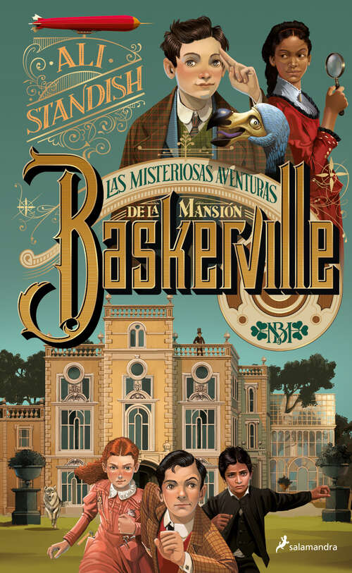 Book cover of Las misteriosas aventuras de la mansión Baskerville