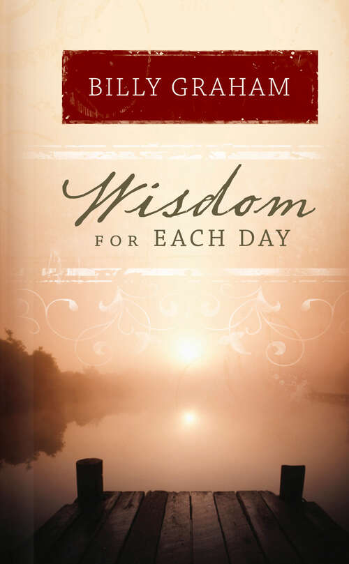 Book cover of Wisdom for Each Day