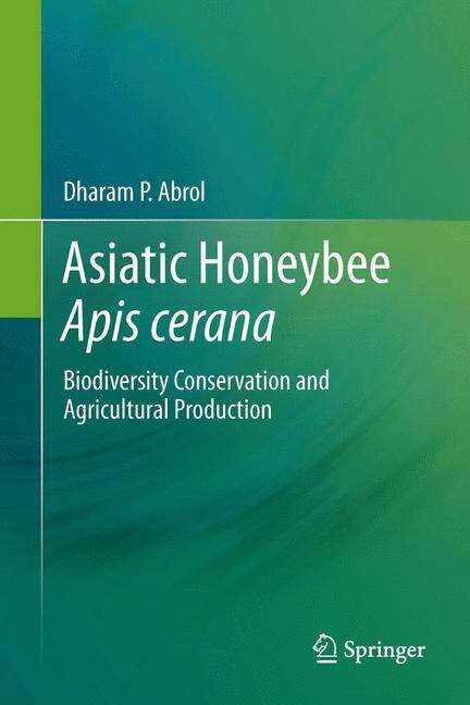 Book cover of Asiatic Honeybee Apis cerana: Biodiversity Conservation and Agricultural Production