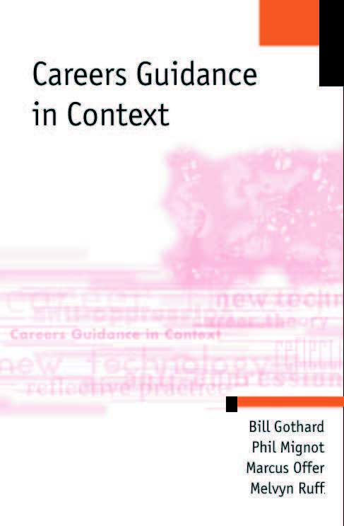 Book cover of Careers Guidance in Context