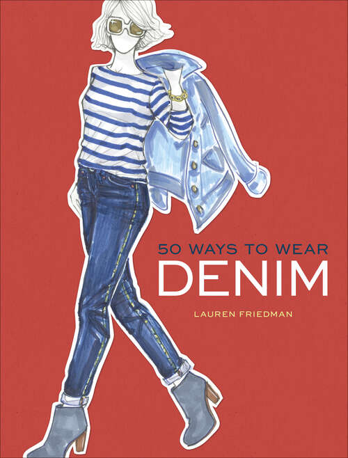 Book cover of 50 Ways to Wear Denim