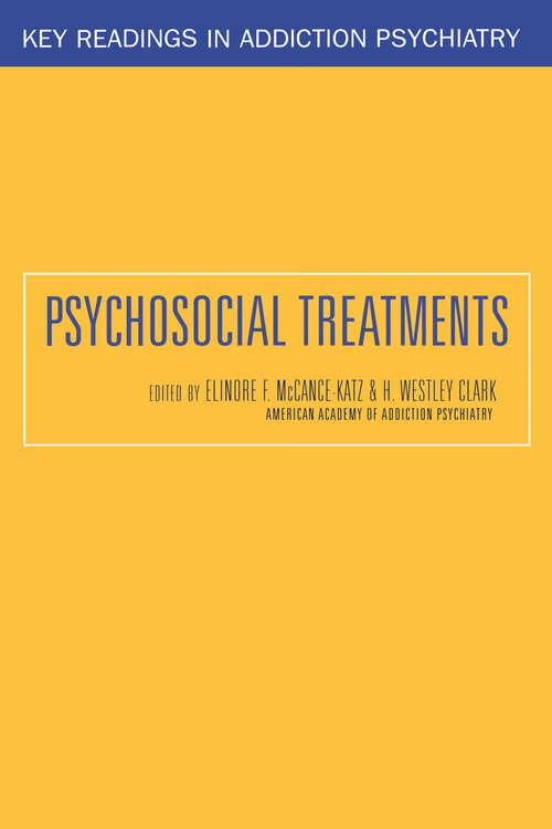 Cover image of Psychosocial Treatments