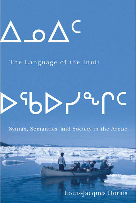 Book cover of The Language of the Inuit