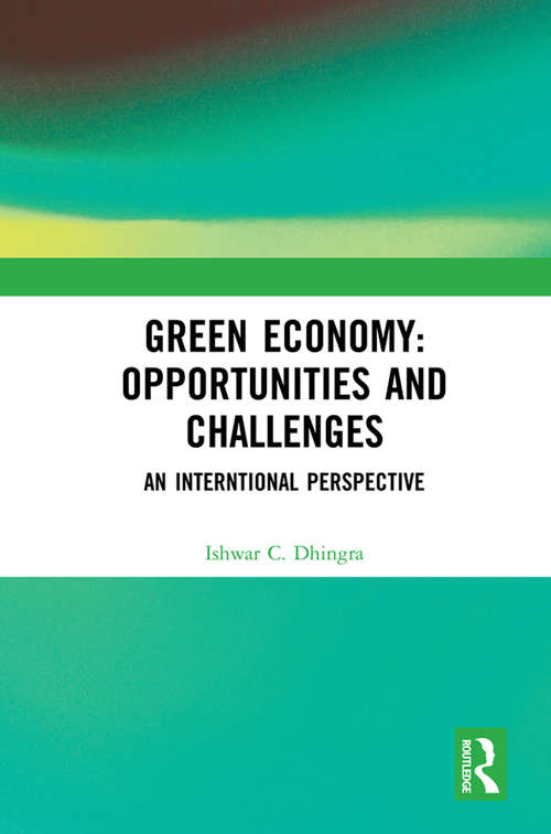Book cover of Green Economy: An Interntional Perspective