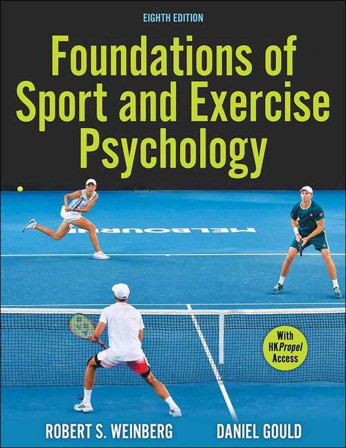 Book cover of Foundations of Sport and Exercise Psychology (Eighth Edition)