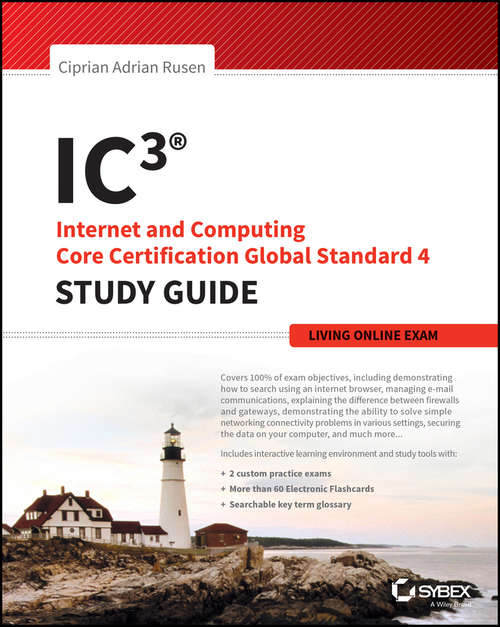 Book cover of IC3: Internet and Computing Core Certification Living Online Study Guide