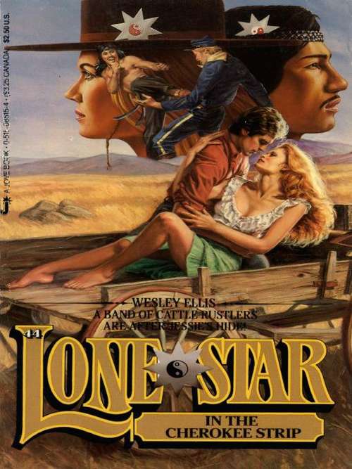 Book cover of Lone Star in the Cherokee Strip (Lone Star #44)