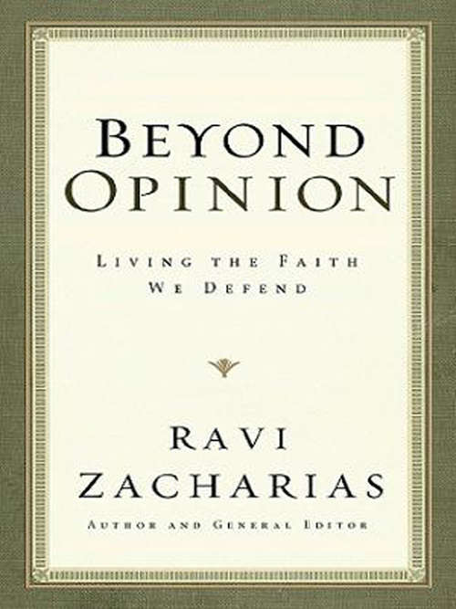 Book cover of Beyond Opinion