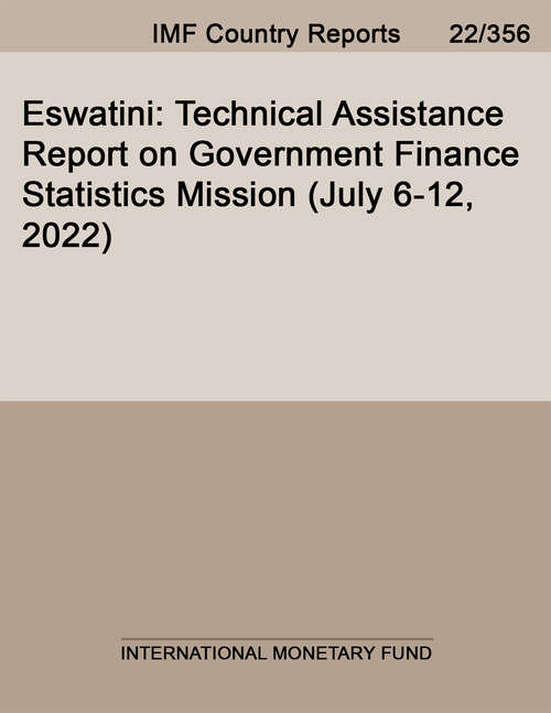 Book cover of Eswatini: Technical Assistance Report on Government Finance Statistics Mission (July 6-12, 2022)